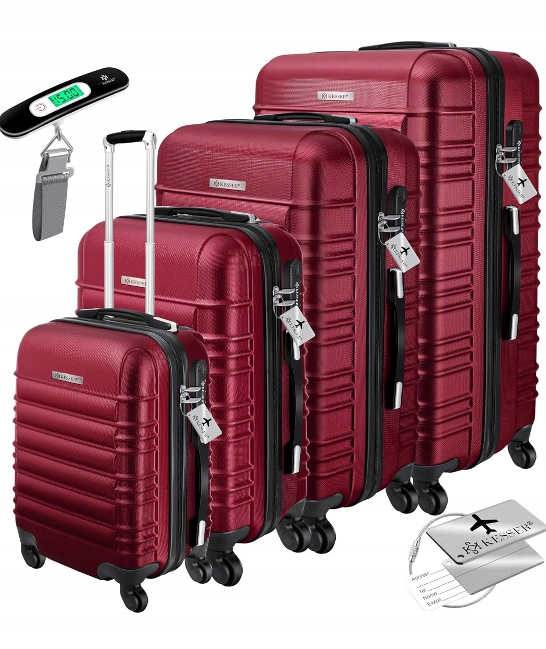 Kesser Walizka twarda zestaw Abs 120 l