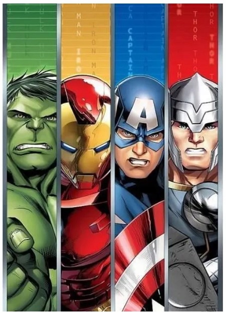 

kocyk koc polarowy Avengers Hulk Ameryka 100x140