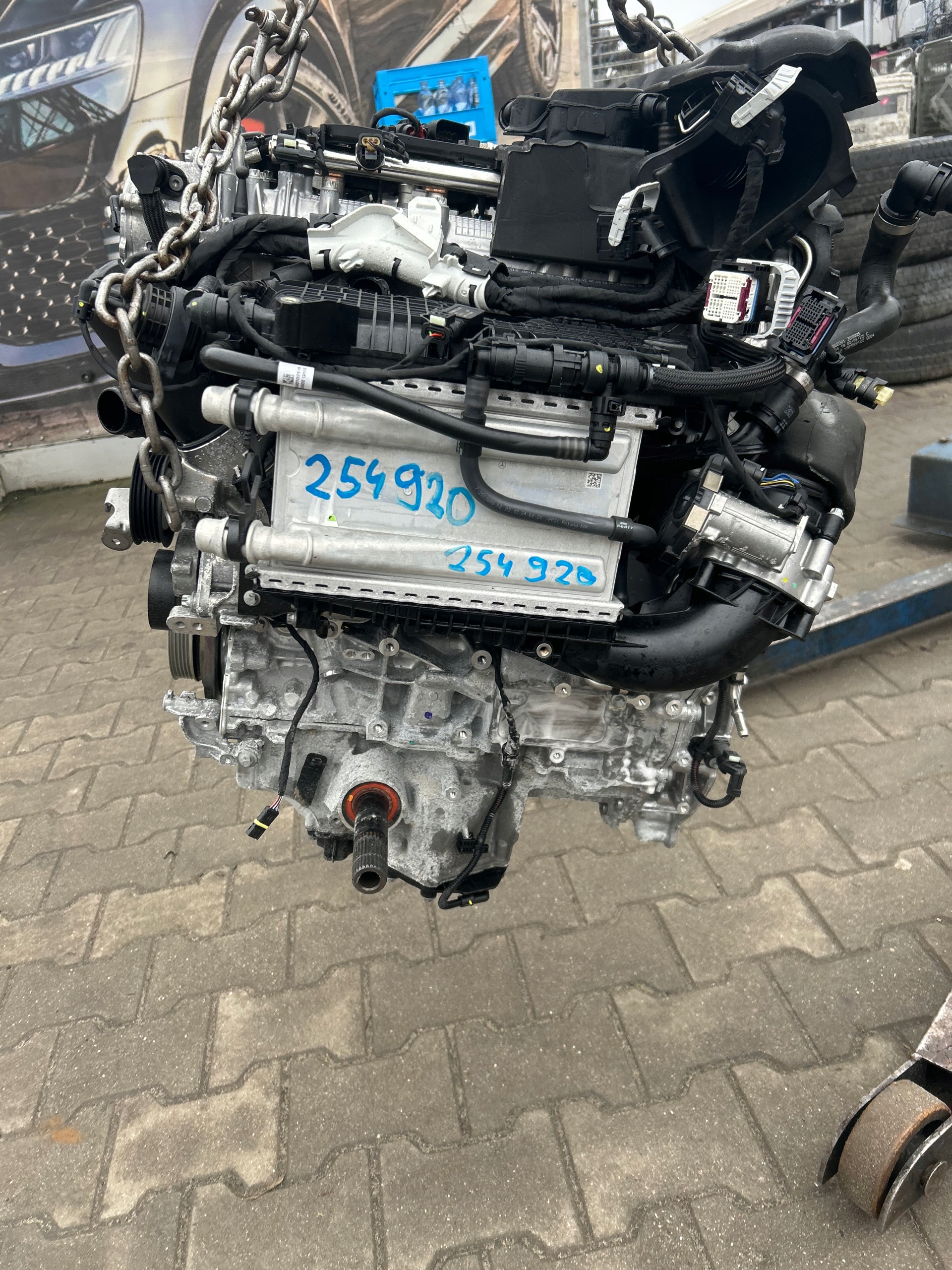 engine complete MERCEDES C KLASA 4 MATIC 254920 10TYS KM