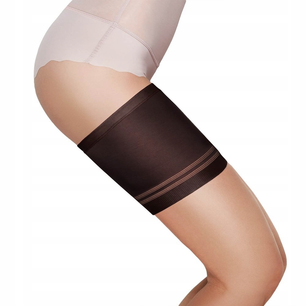 Mitex Silikonové Pásky Na Stehna Proti Odření, Černé, Velikost 6-81-85