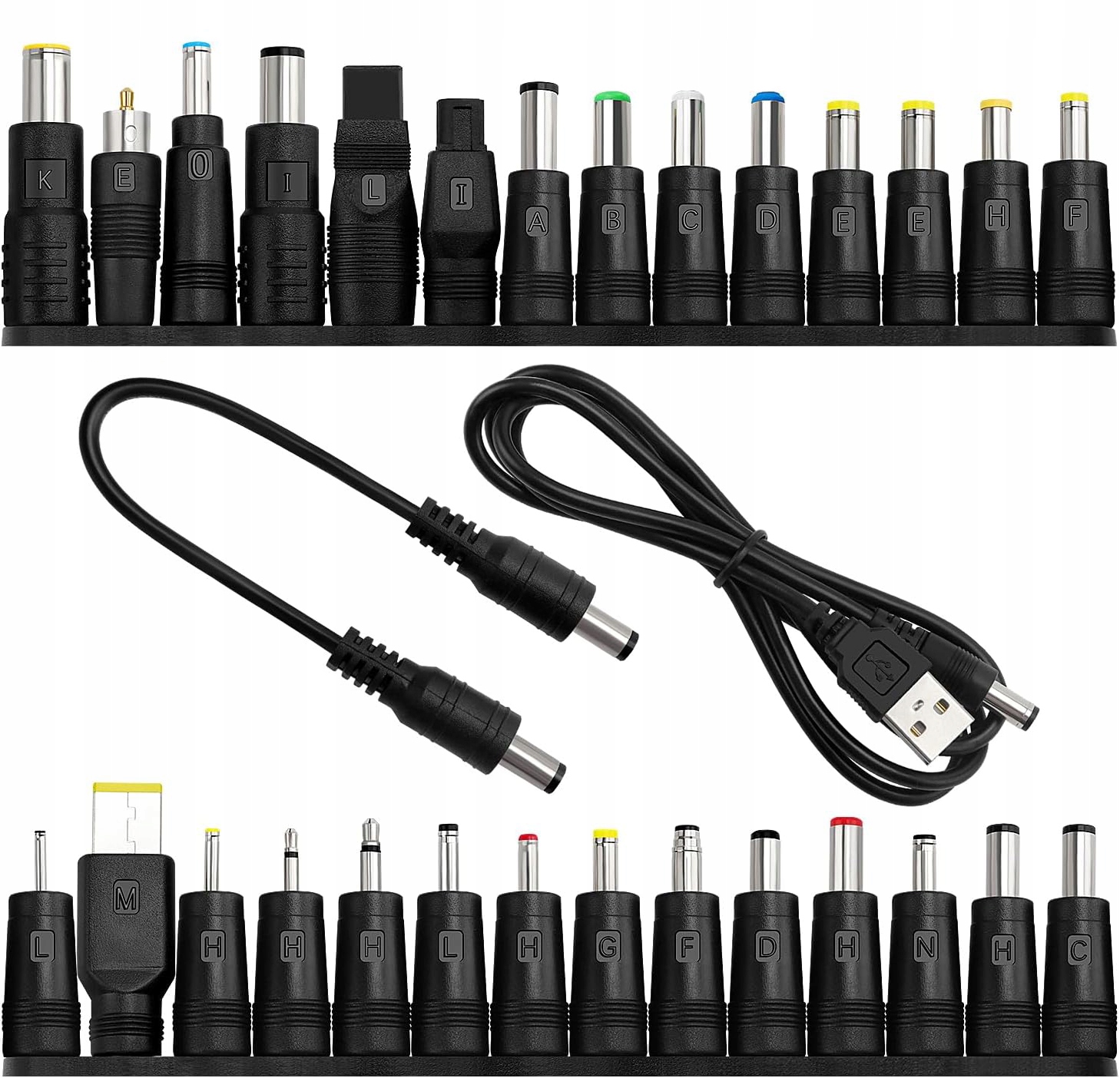 ADAPTER DC KOŃCÓWKI ZASILACZA 5.5X2.1MM ZASILACZ SIECIOWY DO LAPTOPA