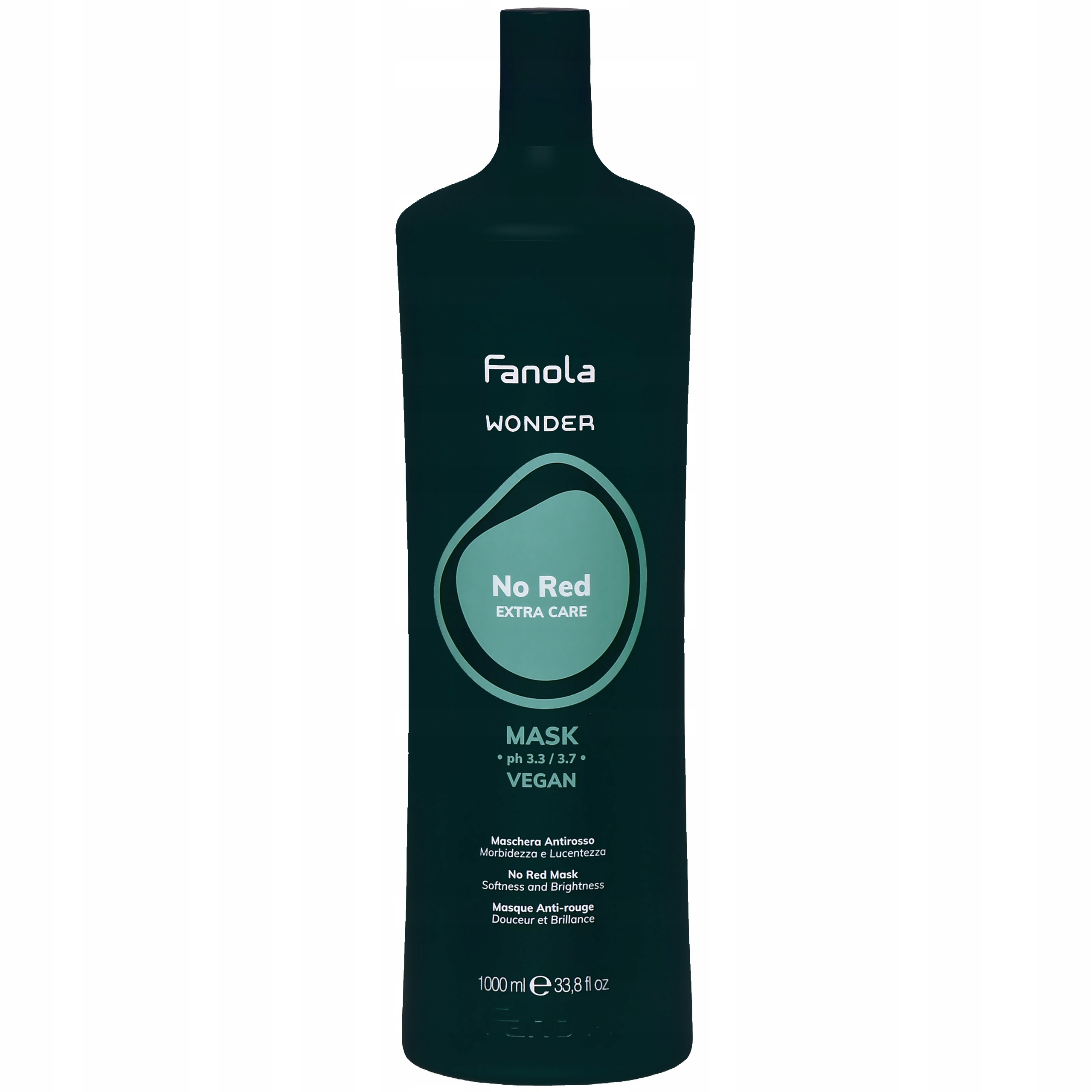 Pomáhá omezit červené odlesky Fanola Wonder No Red Mask 1000 ml