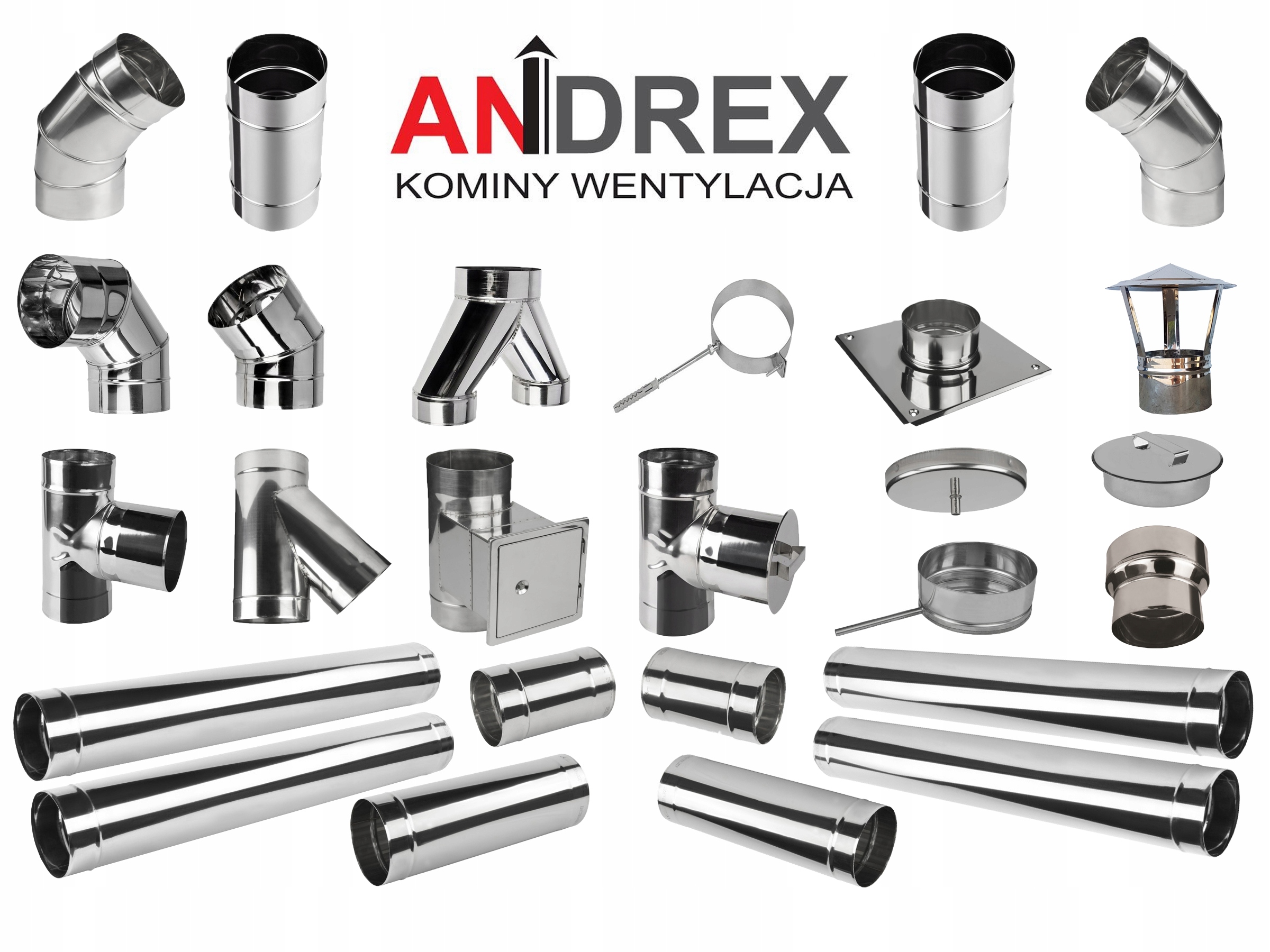 ROZETA ROZETKA ŚCIENNA DO PIECA FI 110 MASKOWNICA KWASODPORNA Marka Andrex