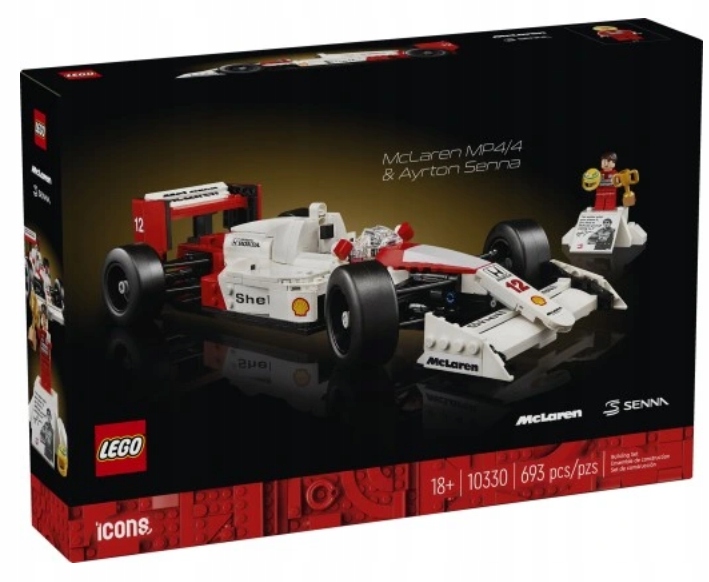 LEGO 10330 ICONS MC LAREN MP4/4 I AYRTON SENNA