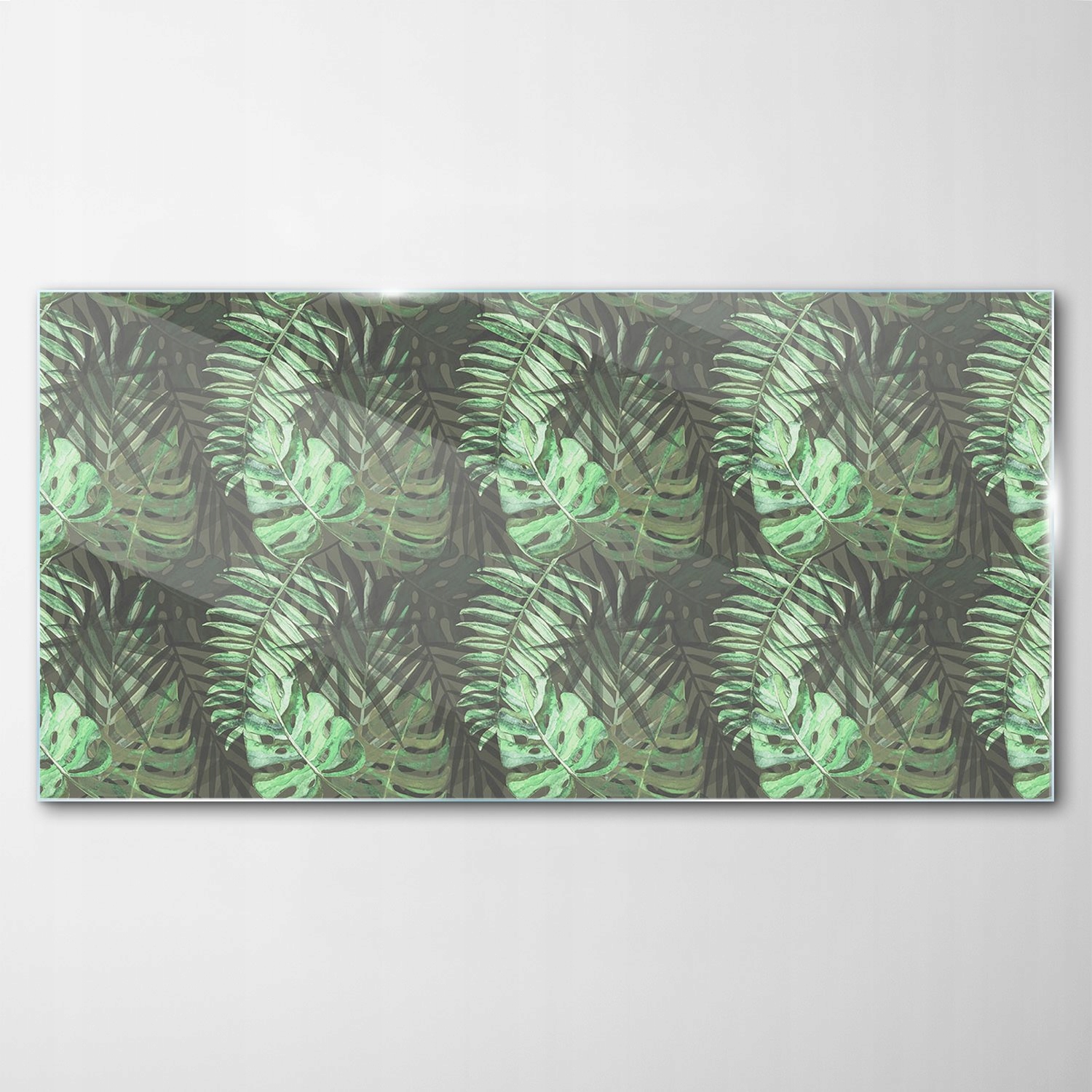 

Obraz Szklany Dekor Tropiki Monstera Liście 120x60