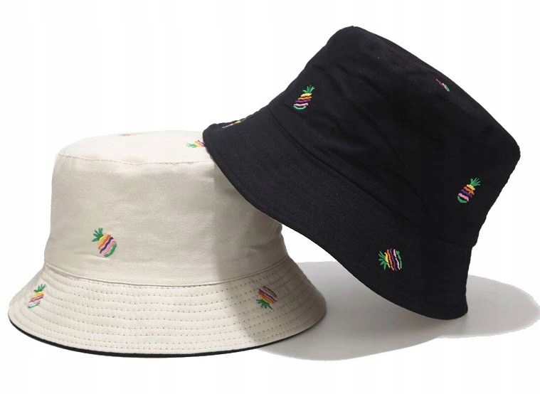 

Kapelusz Bucket Hat Dwustronny * Różne Kolory *