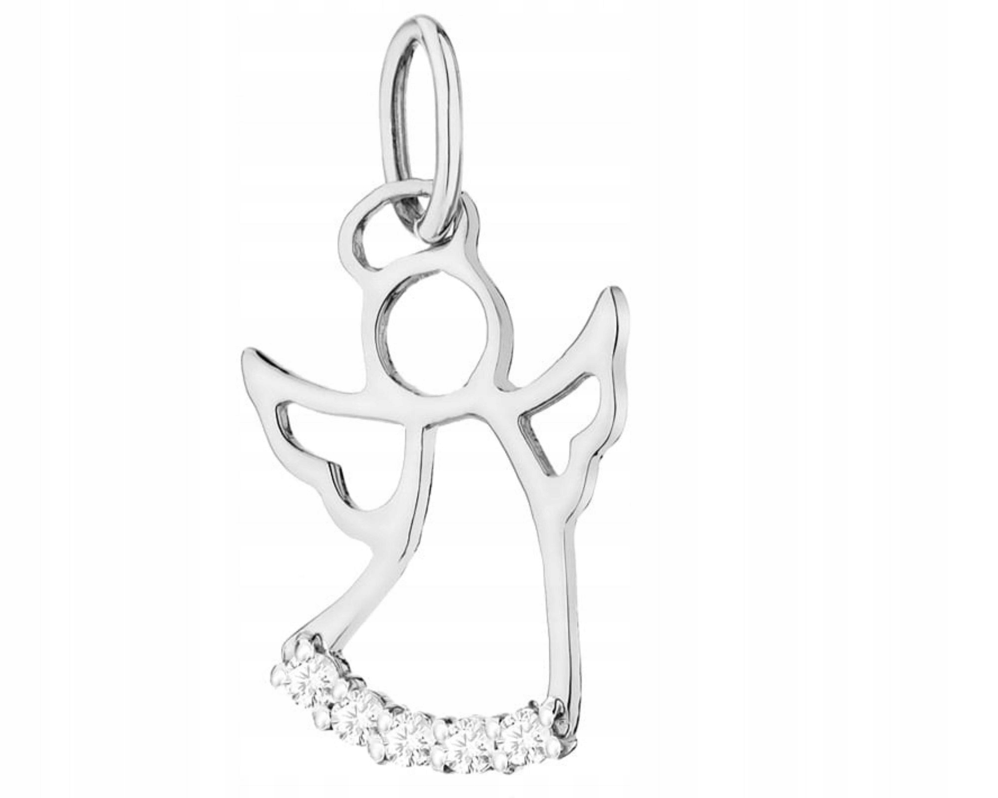 Zlatý Přívěsek Přívěsek Anděl Gravírování 585