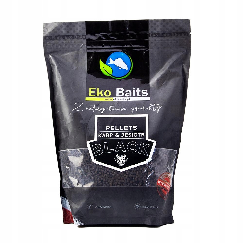 Pellet Black Method Feeder 4mm 800g Eko Baits