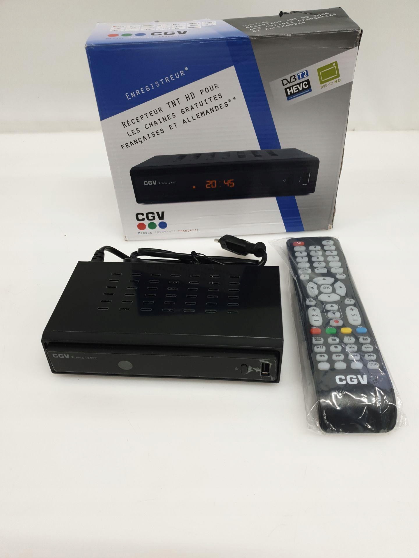 DEKODER DVB-T2 CGV ETIMO T2 REC HEVC H.265 Model Etimo T2 REC