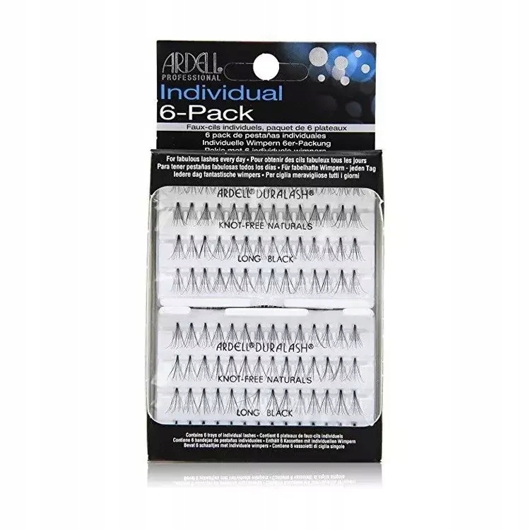Ardell trsy Individual 6-Pack Long Black