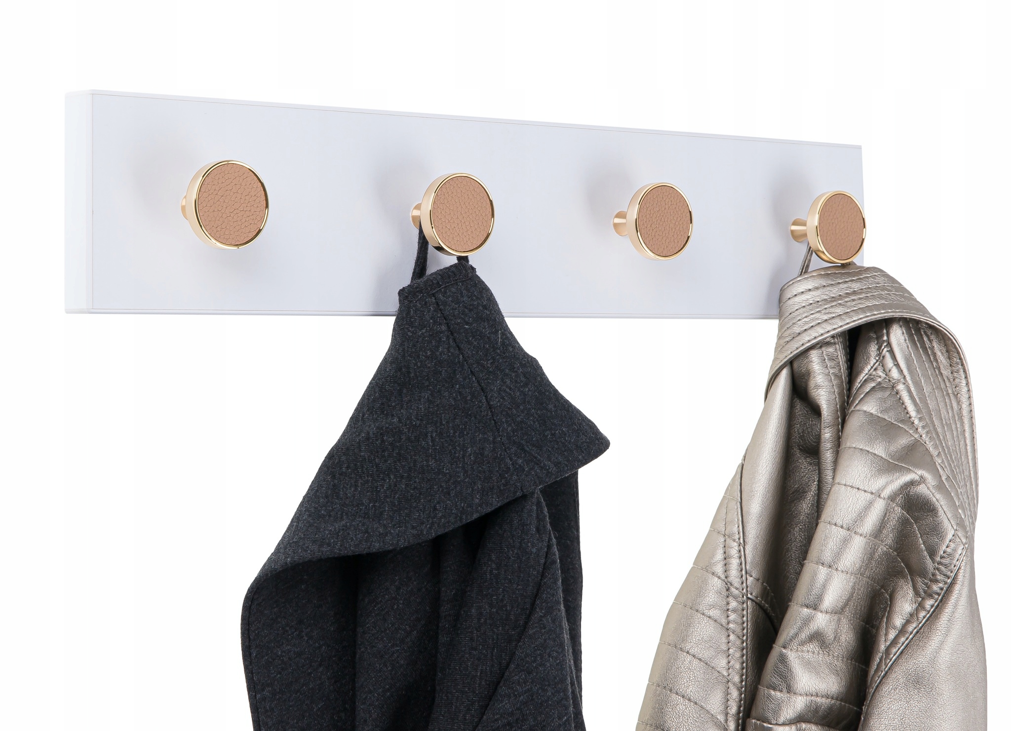 Wieszak ścienny S kolory wybór/okrągła PZ beż