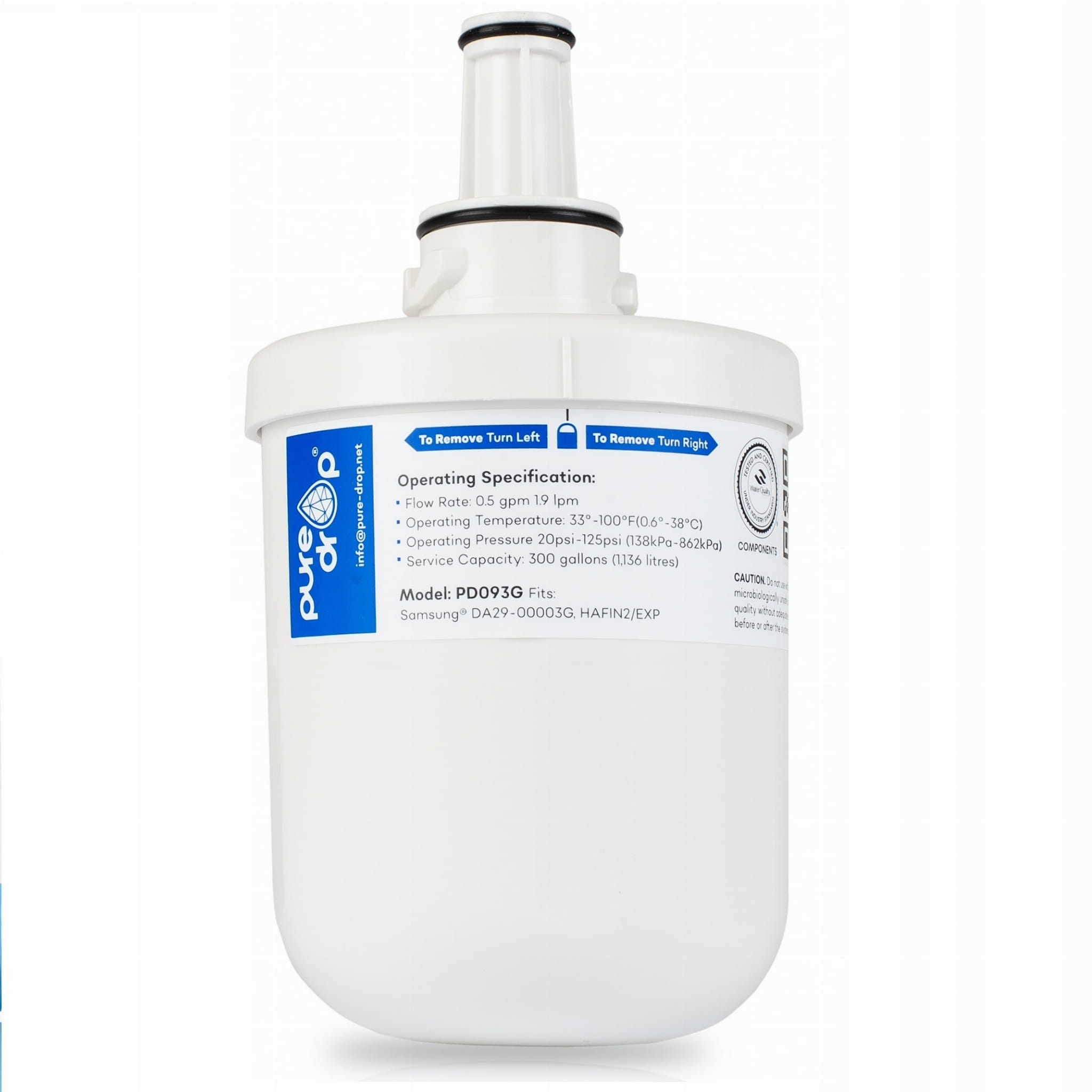 2 Filtr Wody lodówki Samsung Zam DA29-00003G i F Producent PureDrop