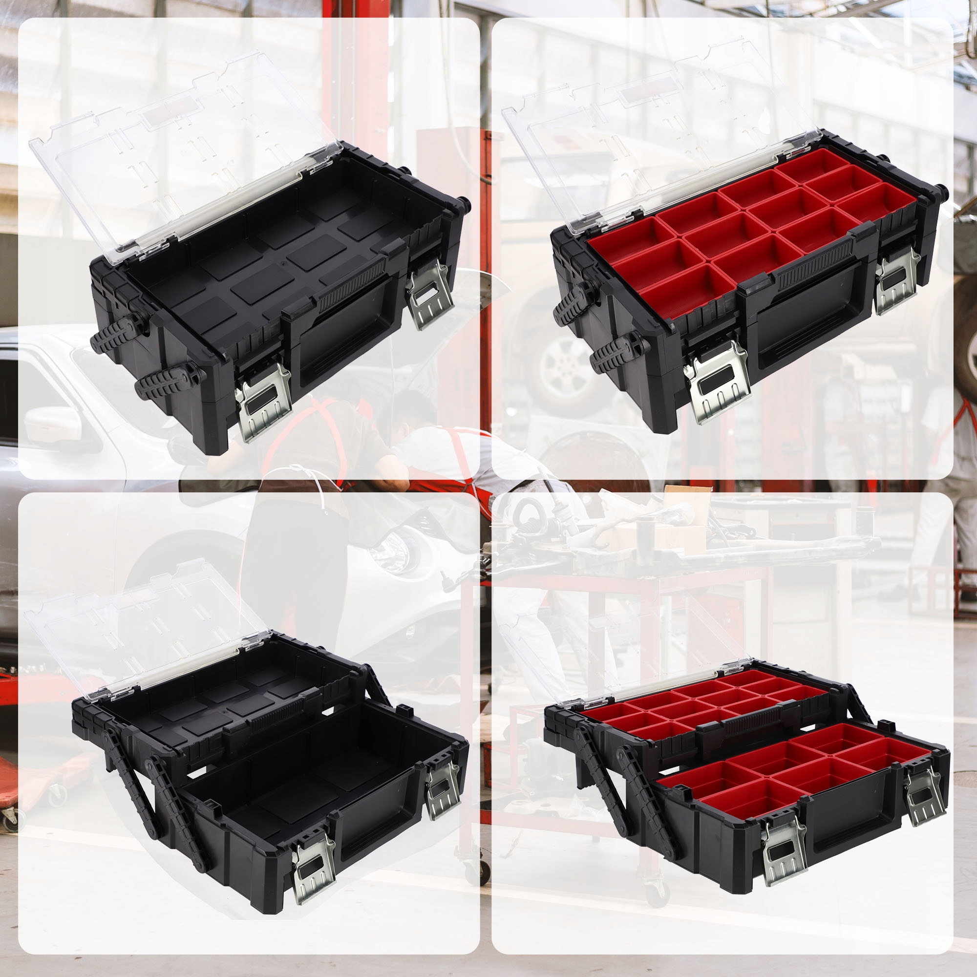 KETER SKRZYNKA WALIZKA NARZĘDZIOWA ORGANIZER Marka bez marki