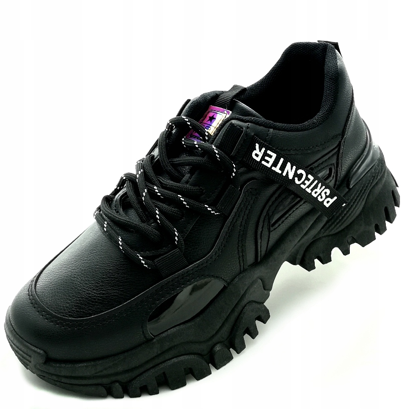 

Sneakersy na wyższej podeszwie ugly sneaker 3925
