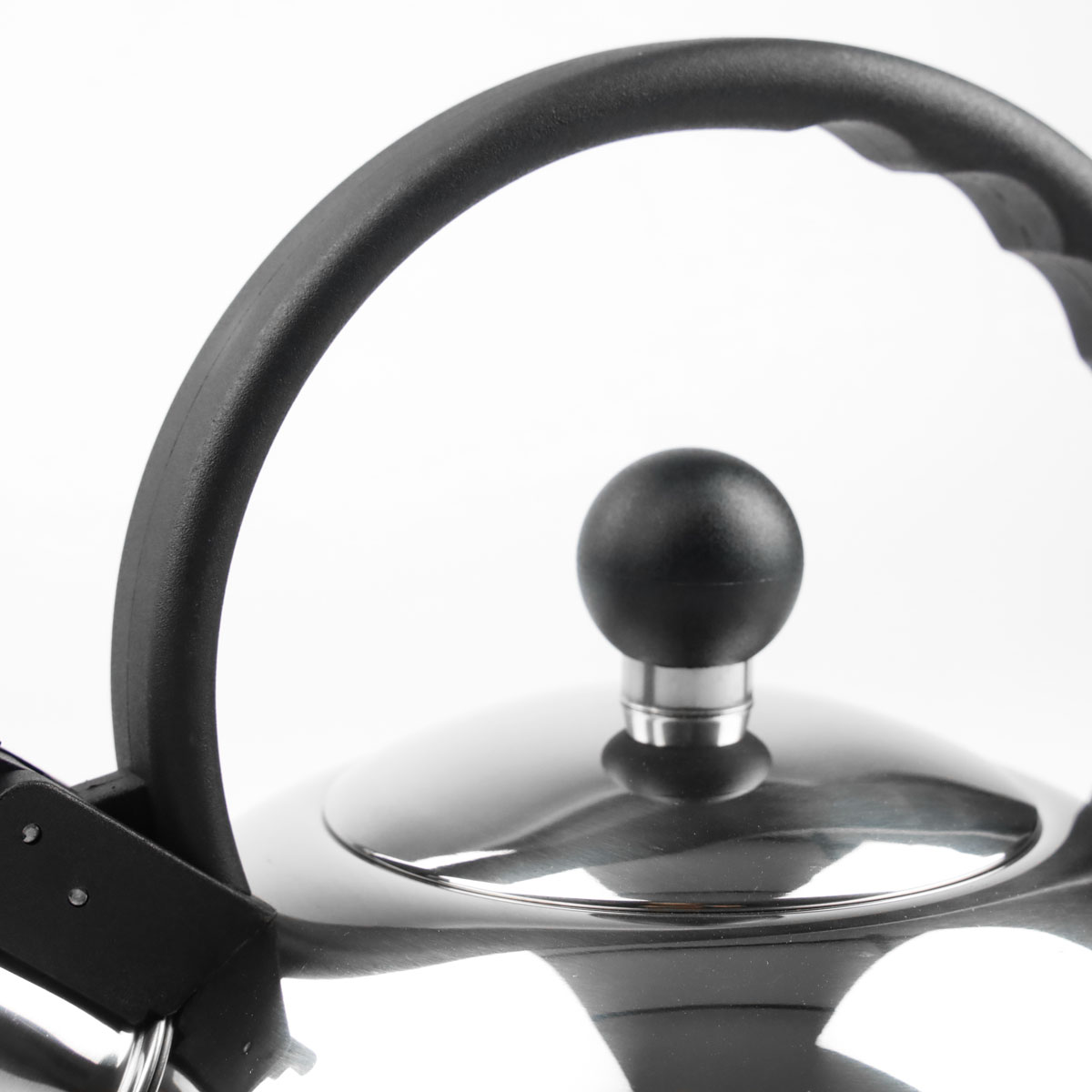 CZAJNIK TRADYCYJNY Z GWIZDKIEM DUŻY STALOWY Z RĄCZKĄ 2 L INDUKCJA GAZ