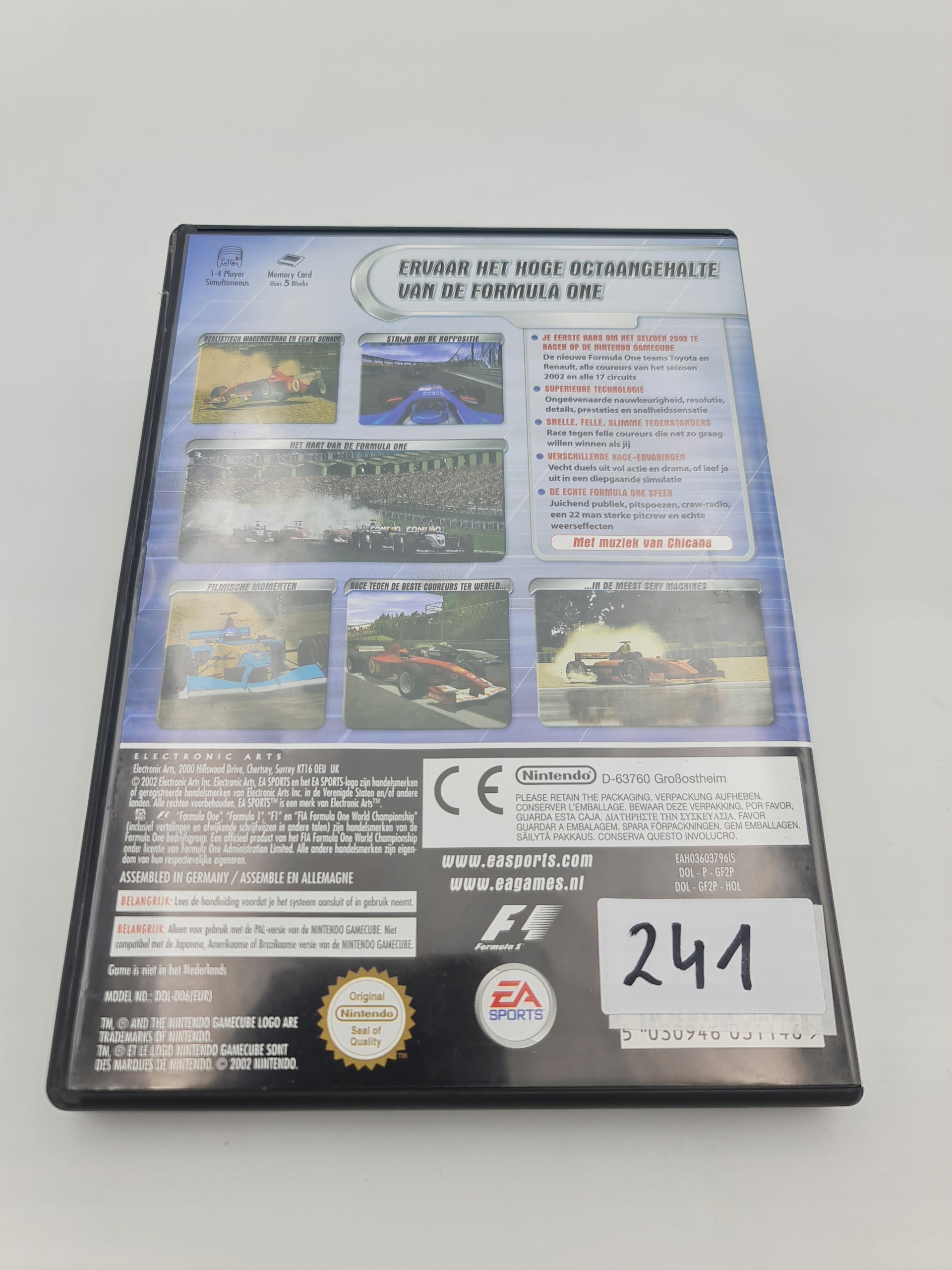 NINTENDO GAMECUBE F1 2002 Platforma Nintendo GameCube