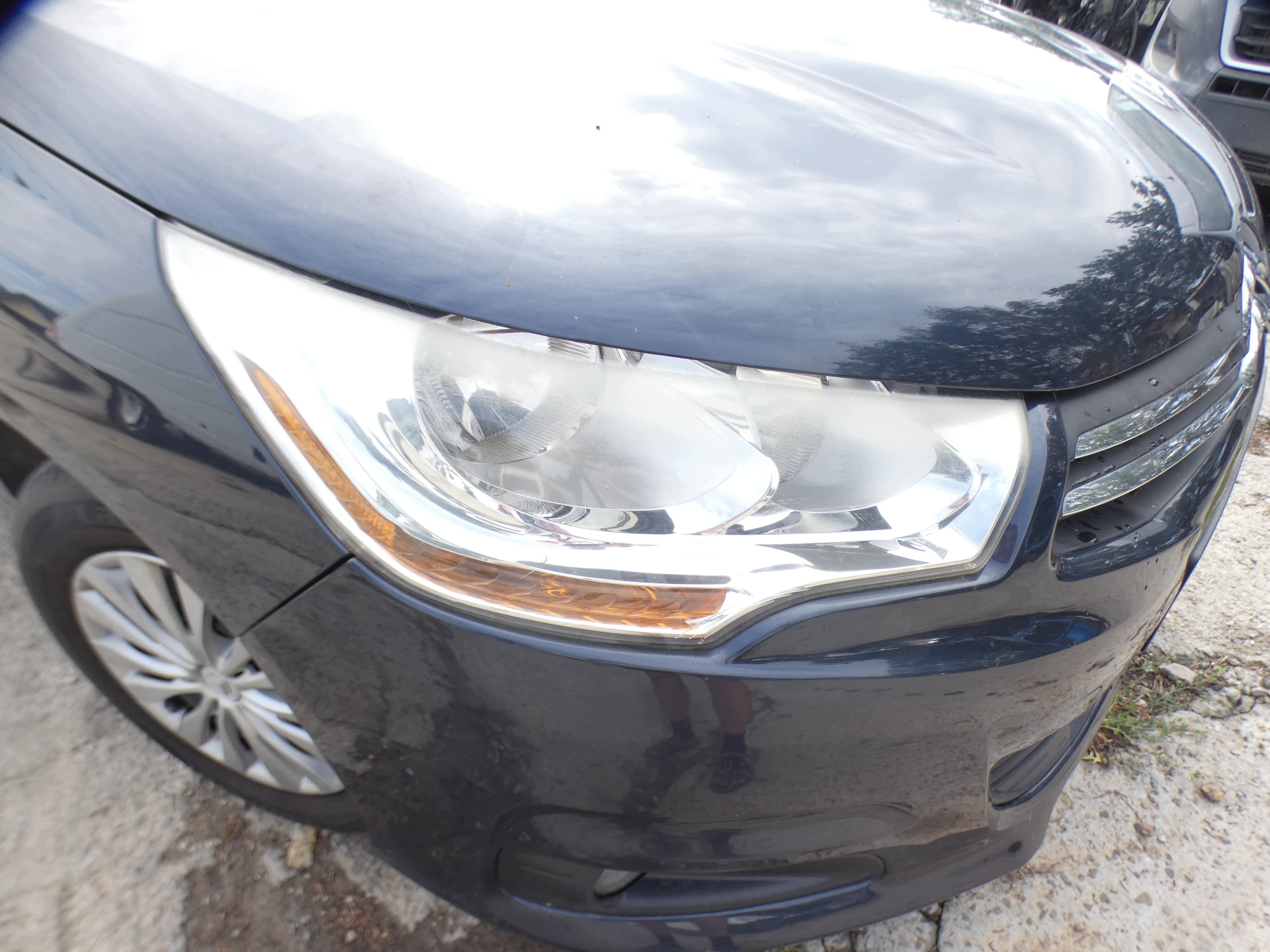 bonnet bumper lights complete front CITROEN C4 II B7 KGN