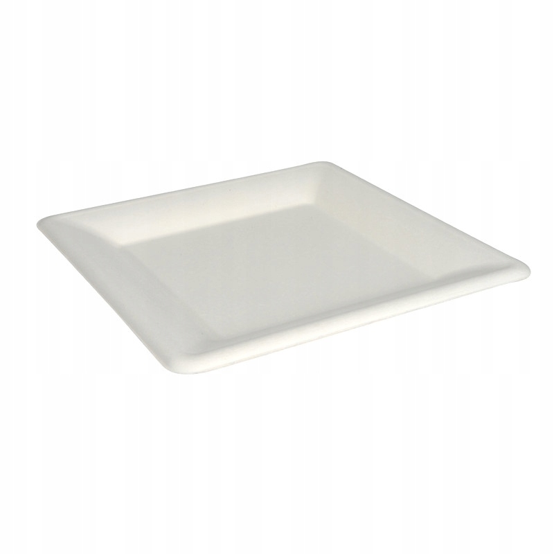

Talerze z trzciny cukrowej kwadrat 26,2cm 50szt