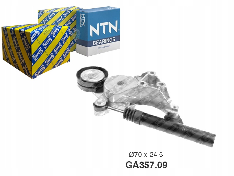 РОЛИК НАТЯГУВАЧ РЕМЕНЯ ПОЛІКЛИНОВОГО SNR T38192 T0037