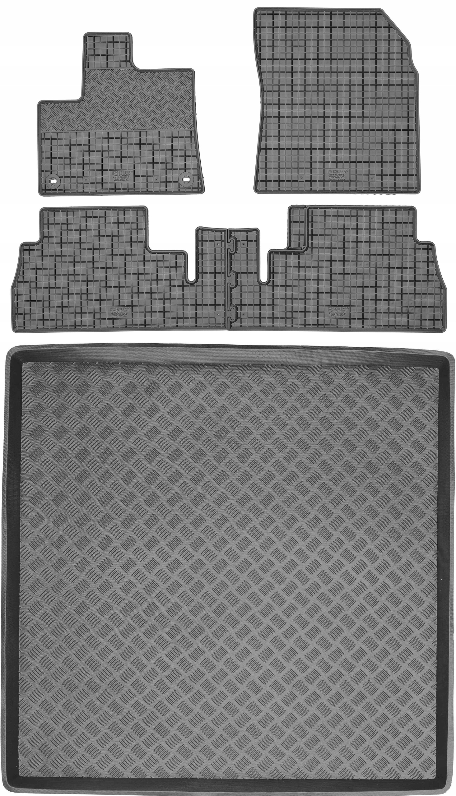 Peugeot Rifter Kombi od roku 2019 Sada Koberce batožinový priestor