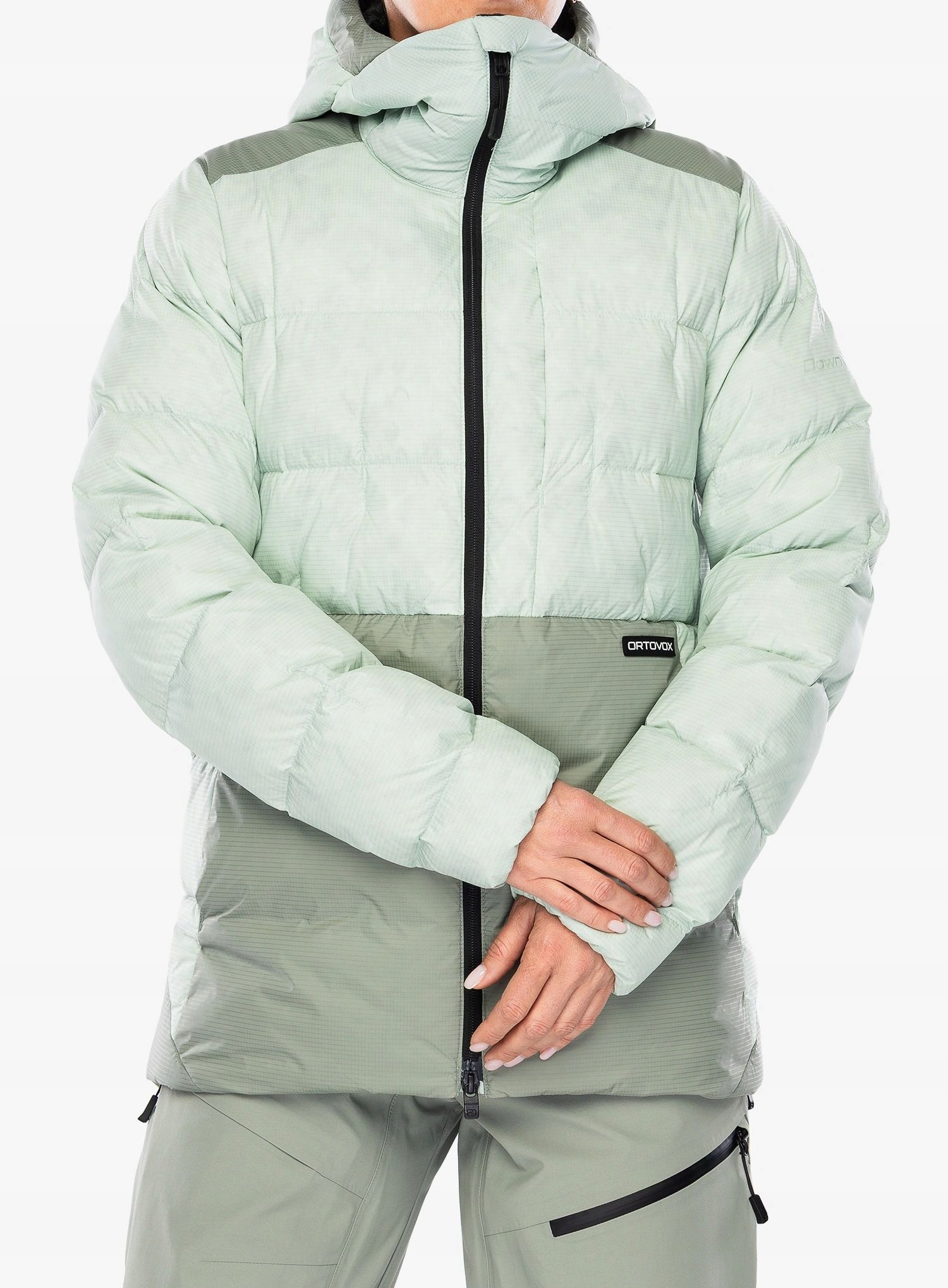 Dámská péřová bunda Ortovox Downwool 270 Jacket zelená kyselina L