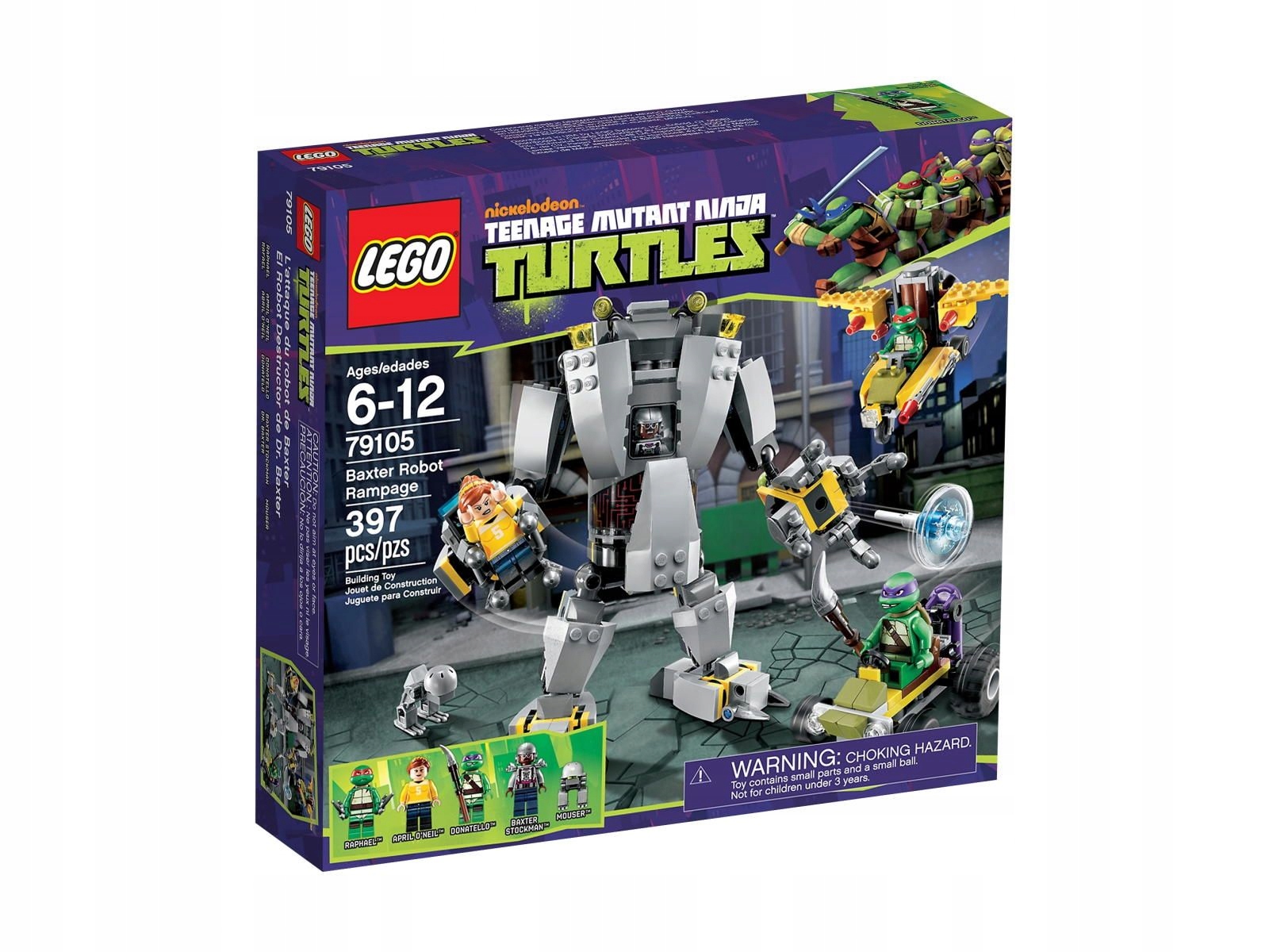 Lego 79105 Teenage Mutant Ninja Turtles Szalony robot Baxter