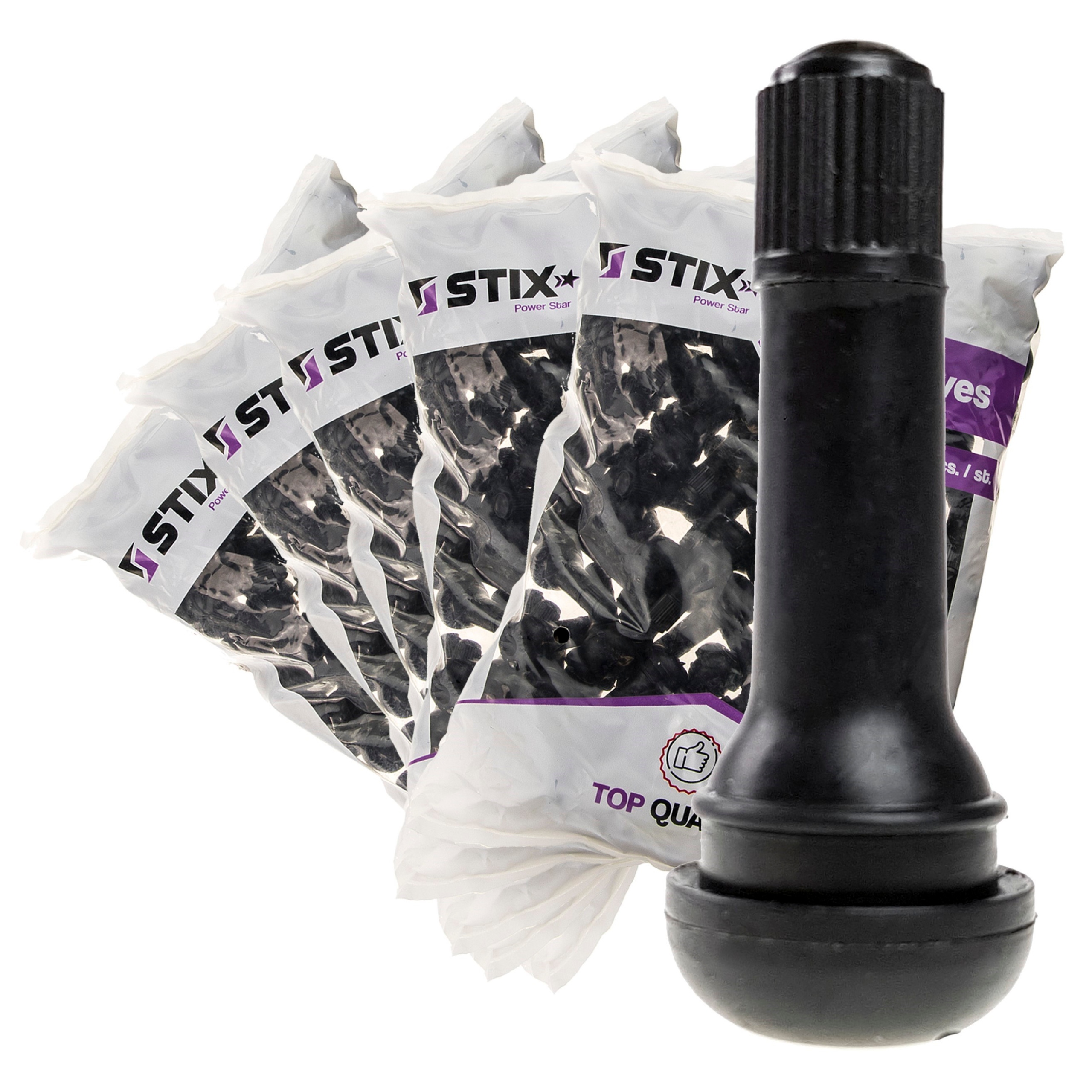 Ventily Bezdušové Ventilky Na Ocelové Ráfky A Alufelg TR414 Stix 500KS