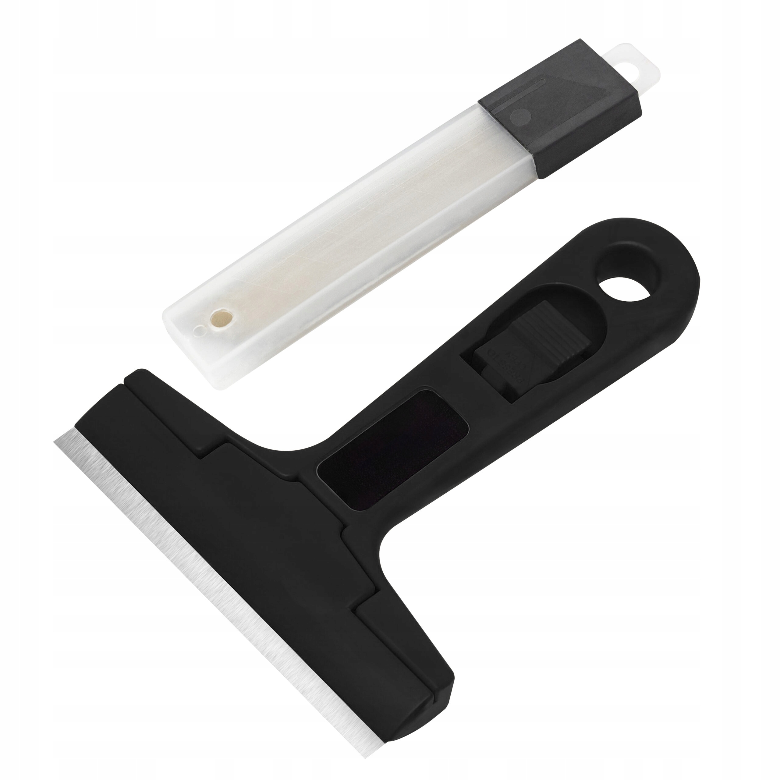 Skrobak skrobaczka do płyty indukcyjnej ceramicznej szyb fug + 5 szt Ostrza Marka Vergionic