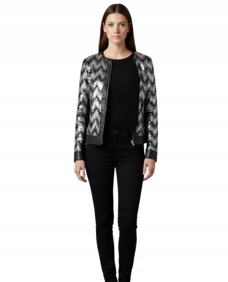 Judith Williams Ramoneska Dámská Bunda Ramoneska Čara 42 W_a