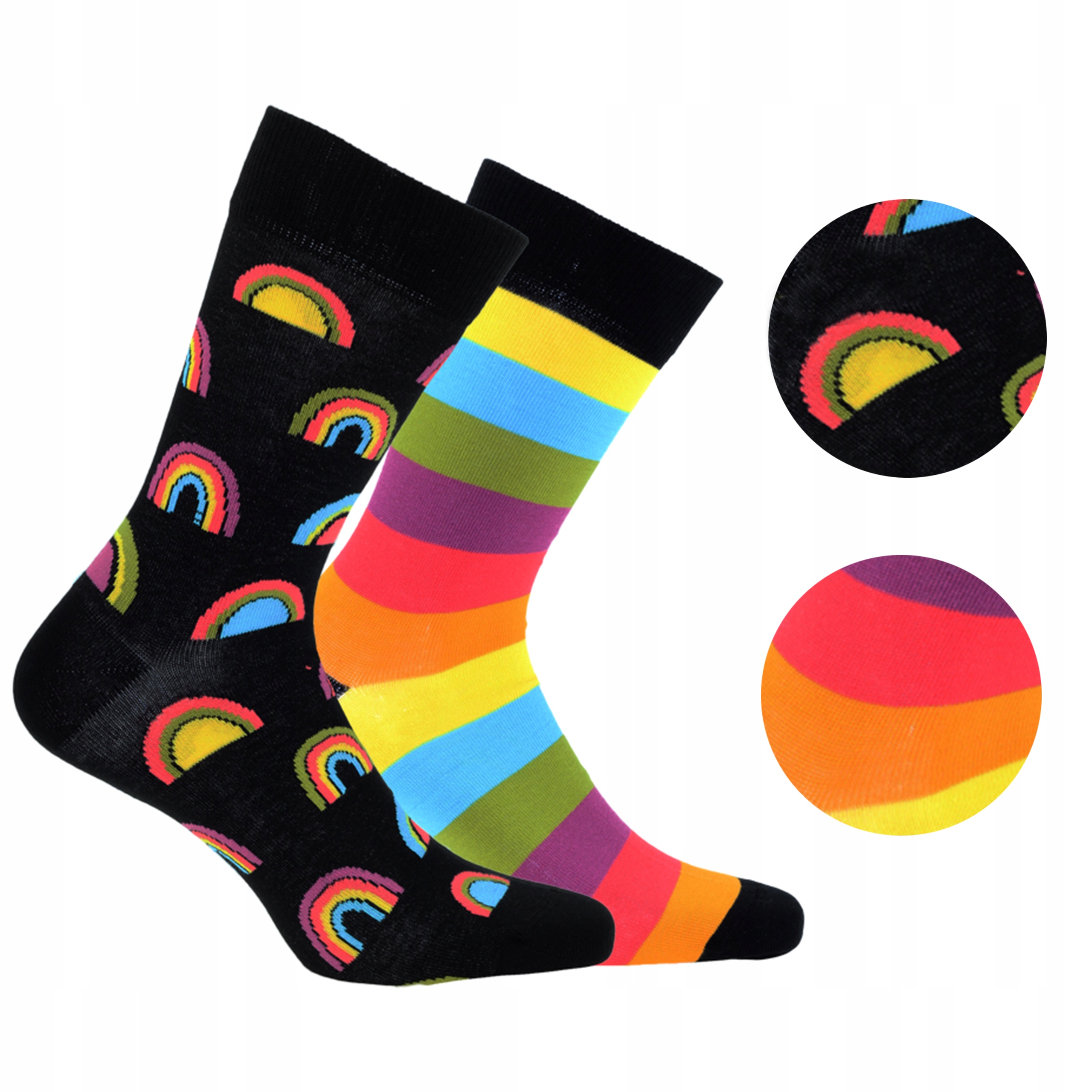 

Wola Funky skarpety wzorowane Tęcza 35-38