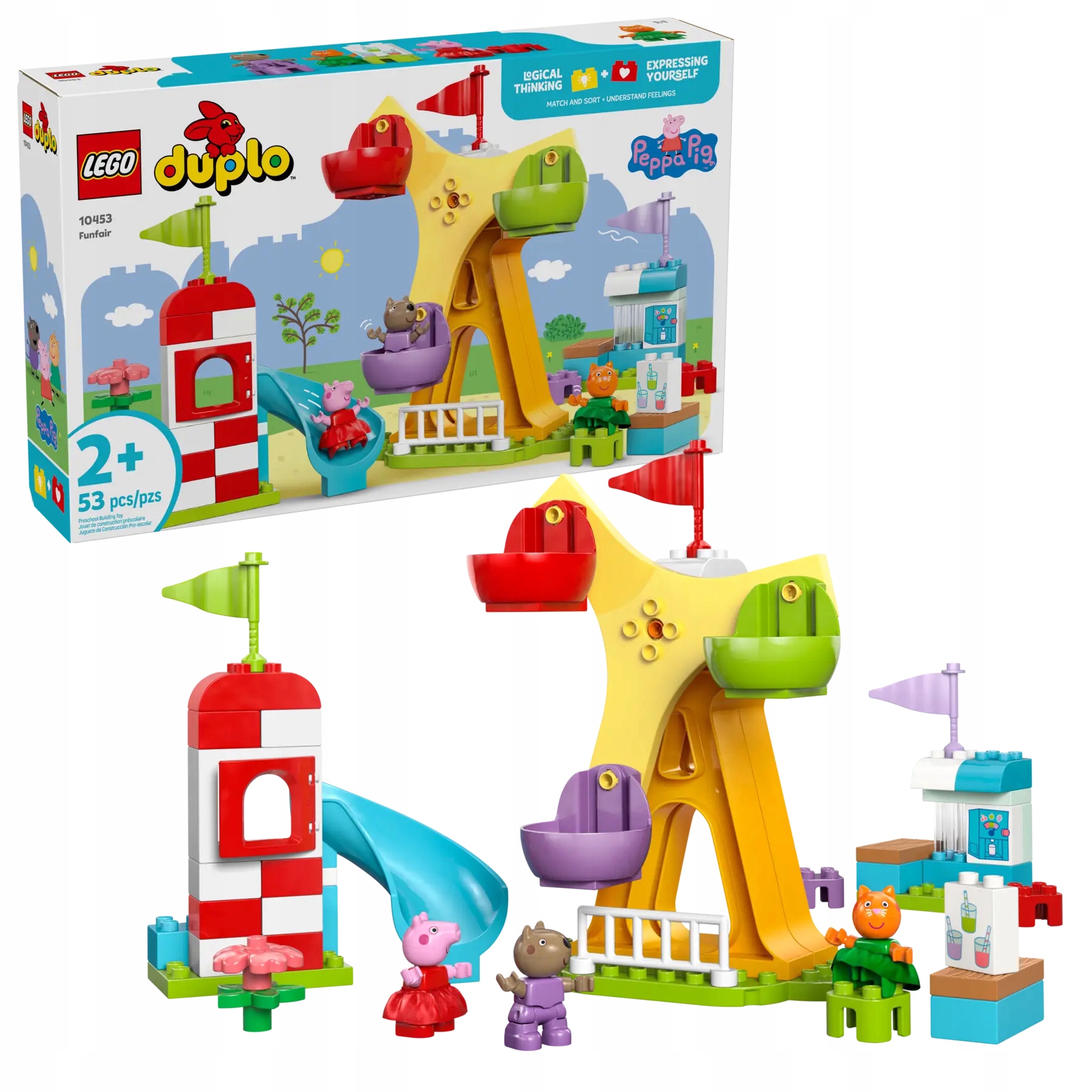 Lego Duplo 10453 prasátko Pepa Veselé Městečko
