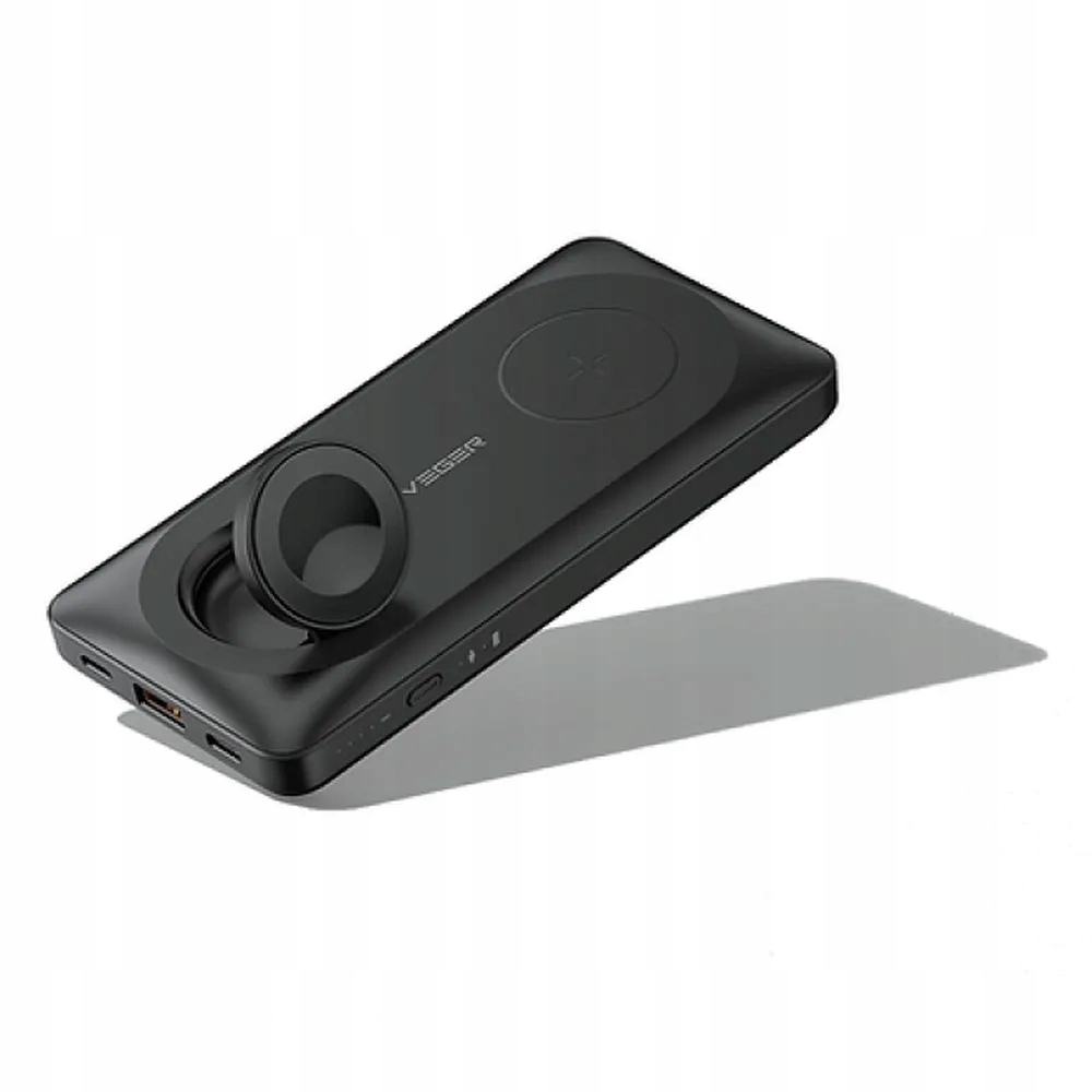 Powerbanka Veger MagMulti MagSafe/Qi 10000 mAh 22,5 W černá