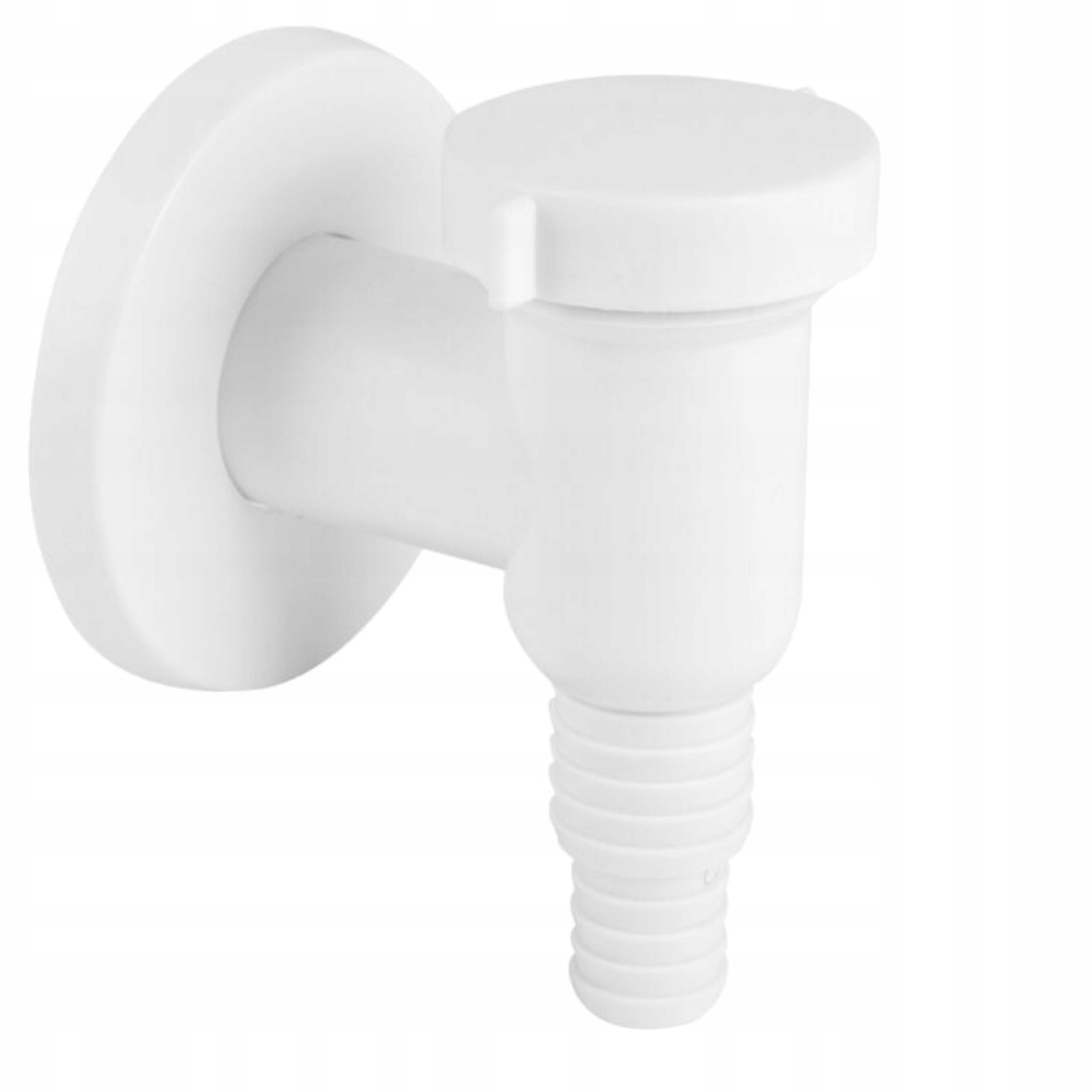 Biely nástenný sifón do práčky a sušičky (WJ.509.BI) Diamond