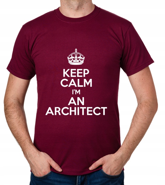 

koszulka Keep Calm I'M An Architect prezent