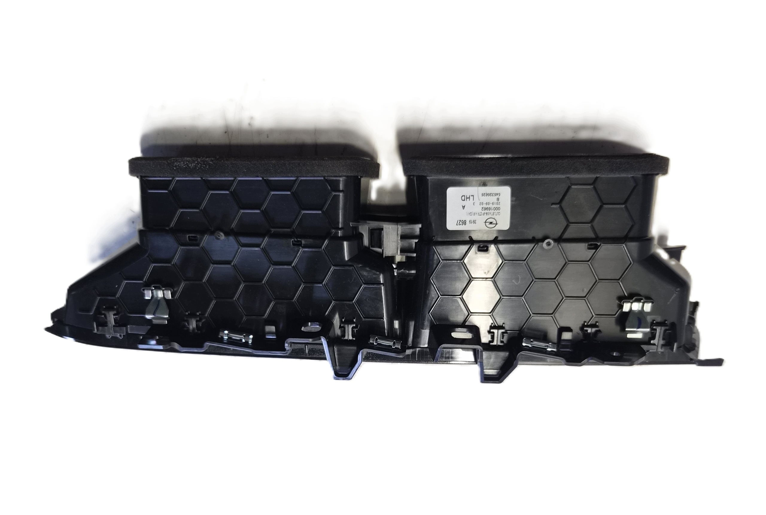 lüftungsgitter der stoßstange mitte OPEL CORSA F 39198627