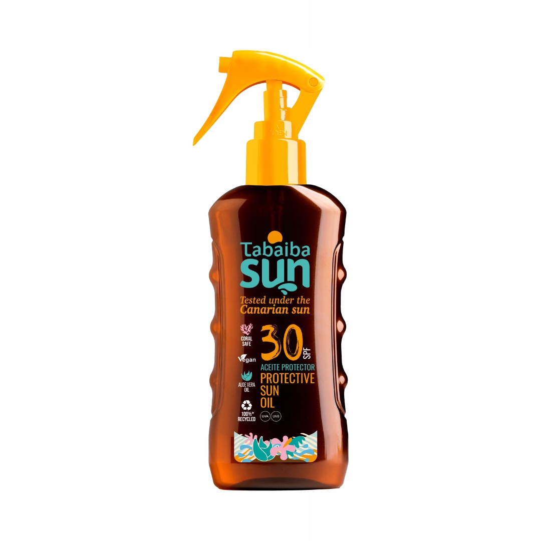 Tabaiba Sun Spf 30 Opalovací krém z Kanárských ostrovů 200 Ml Oficiální Obchod Tabaibaloe