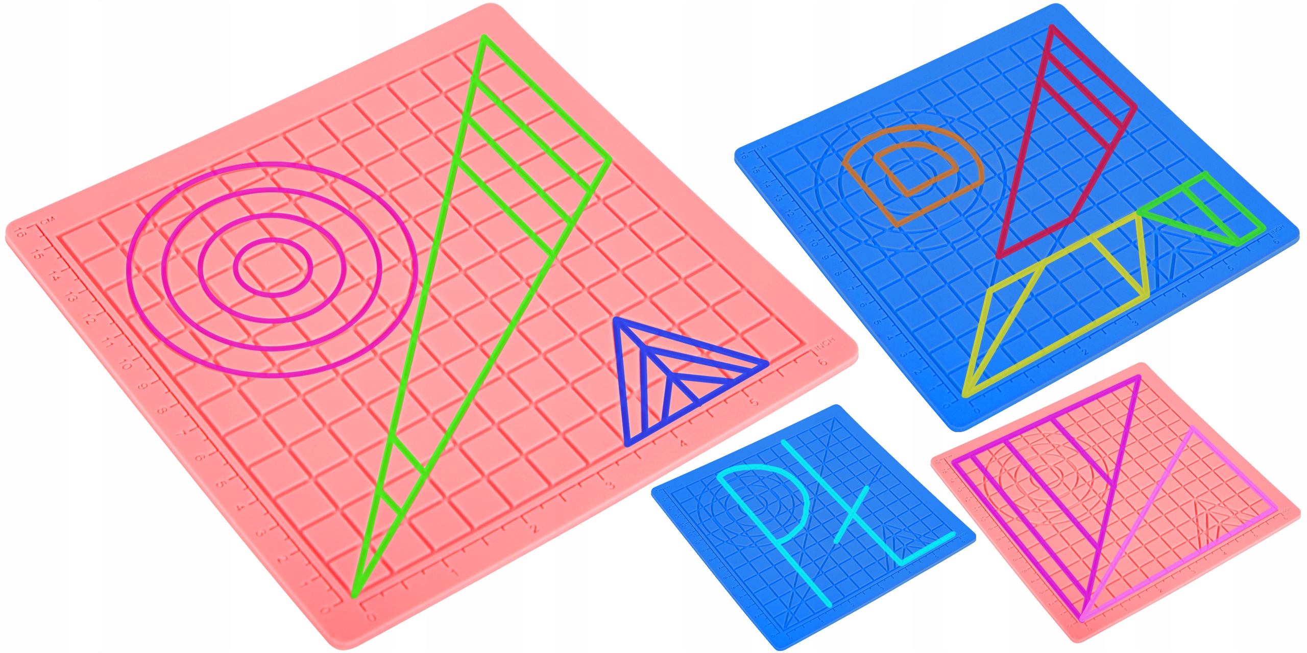 MATA SILIKONOWA DŁUGOPIS 3D SZABLON FORMA PODKŁADKA + NAKŁADKI NA PALCE Producent bez marki