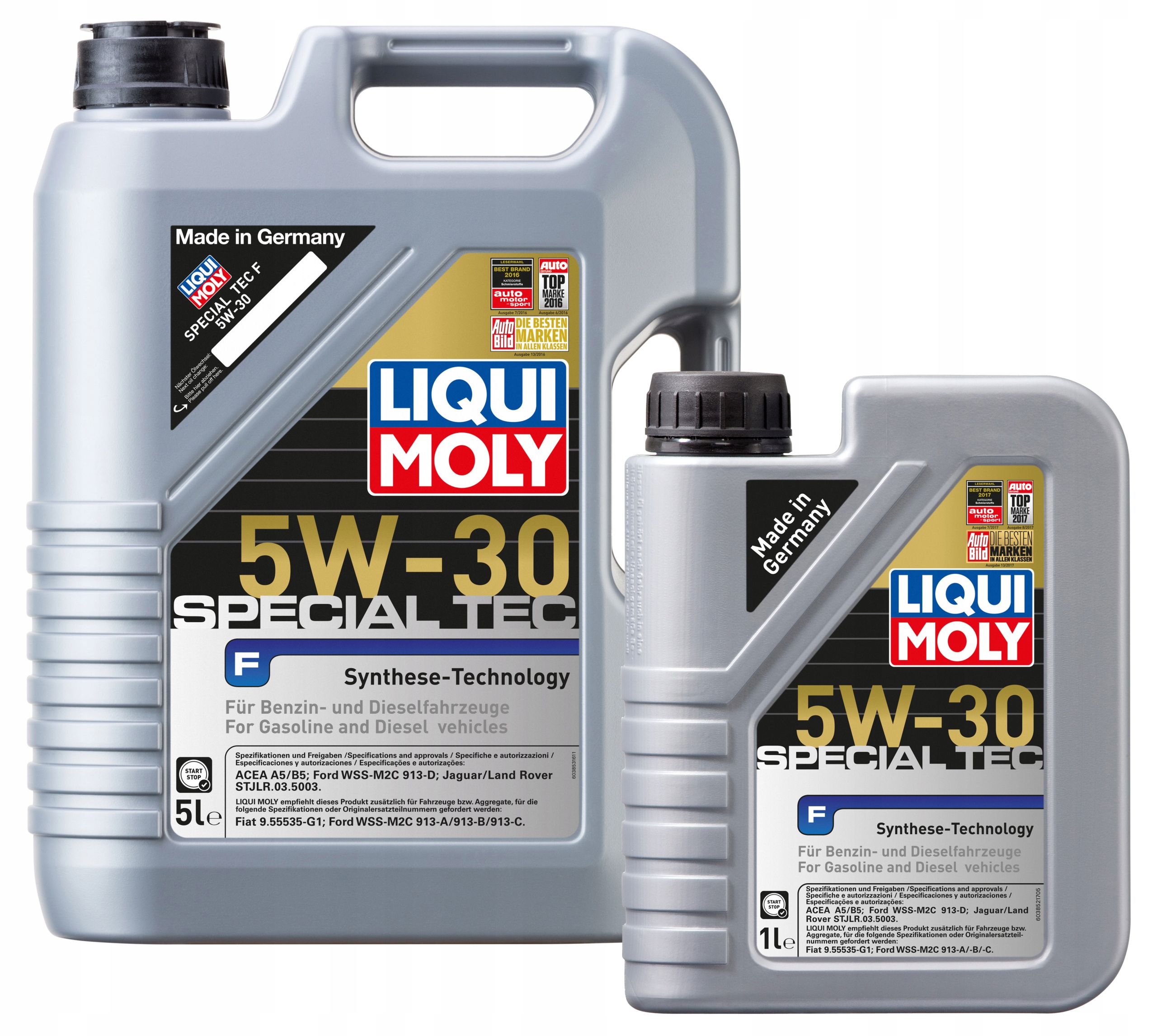 Motorový Olej Liqui Moly Special Tec F 5W30 A5/B5 Ford 6L