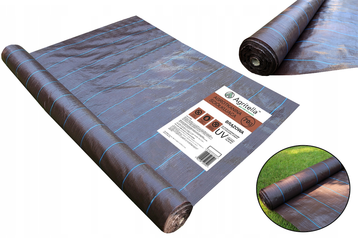 

Agrotkania 1,6x50m Na Chwasty 70g Mata Brązowa