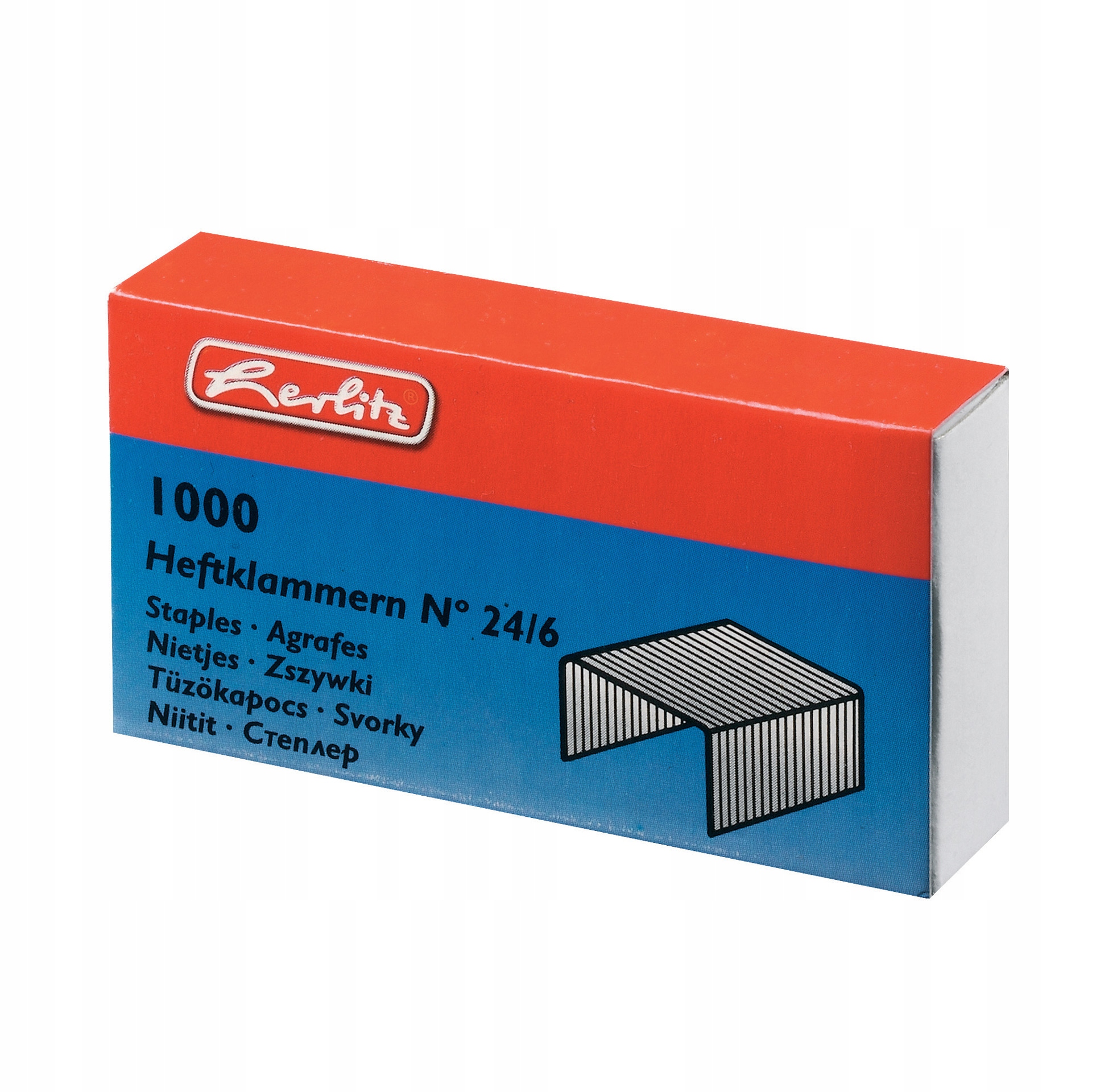 

Zszywki Nr 24/6 1000 sztuk, Herlitz