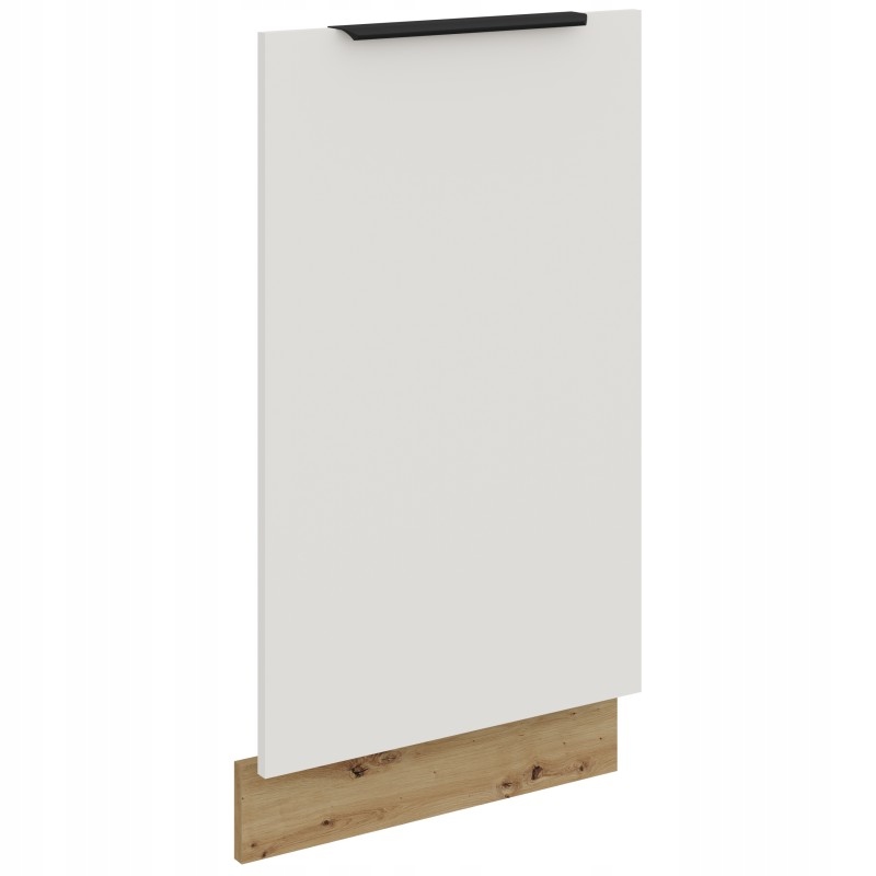 Přední strana do myčky nádobí 45 713x446 Modulo bílá Afm dub artisan