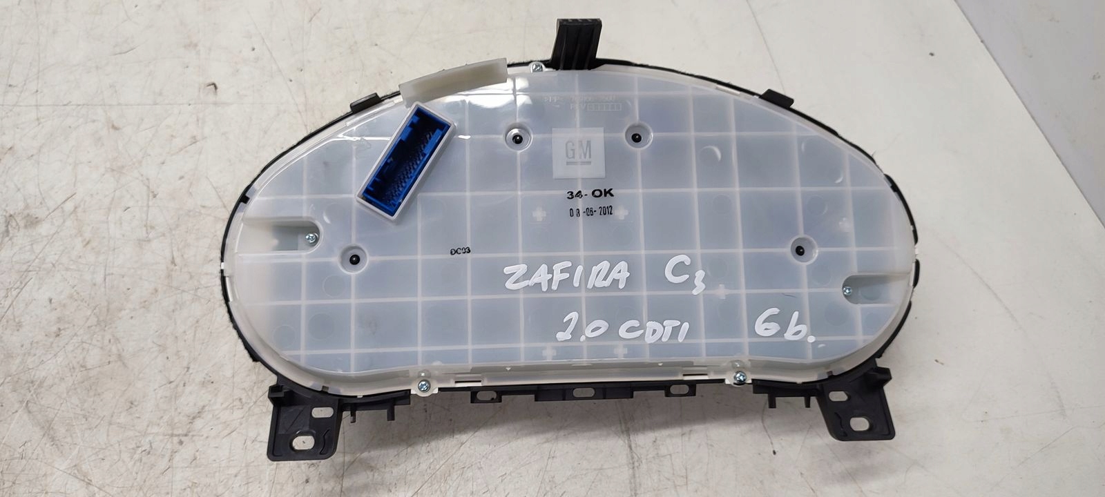 dials Opel Zafira C 2,0 CDTI