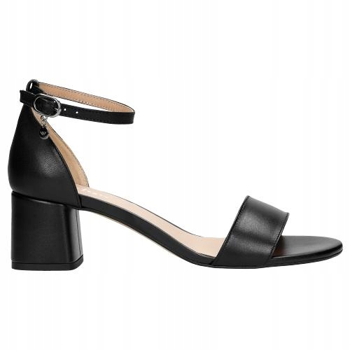 

Buty Wojas Sandały damskie skóra czarne r. 40