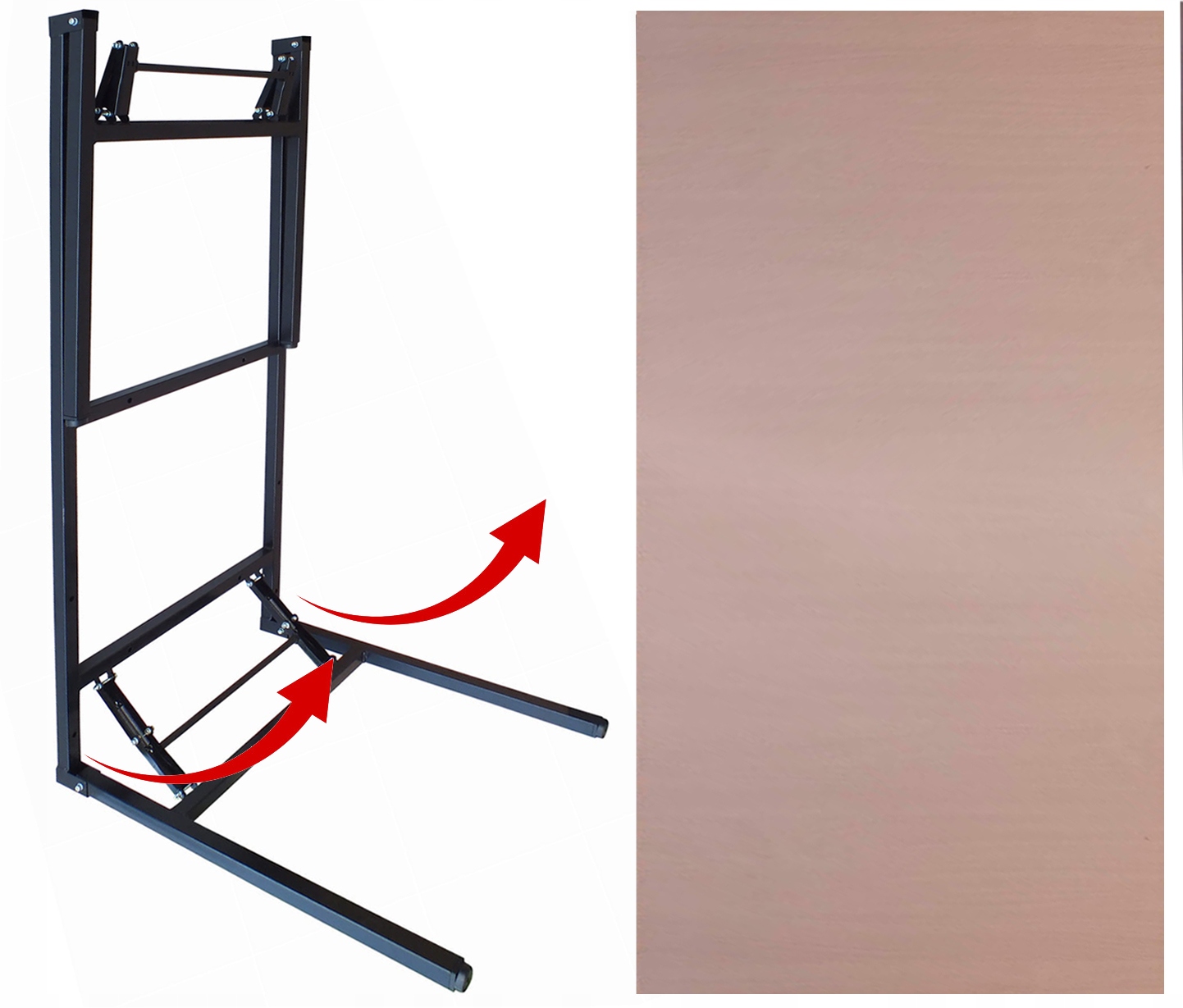 STÓŁ CATERINGOWY SKŁADANY OGRODOWY Metal 160cm Buk Stan opakowania oryginalne