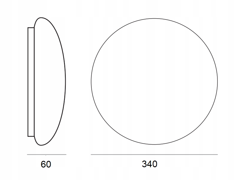 LAMPA DO ŁAZIENKI PLAFON ŁAZIENKOWY LED 18W IP44 Maksymalna moc pojedynczego źródła światła 18 W