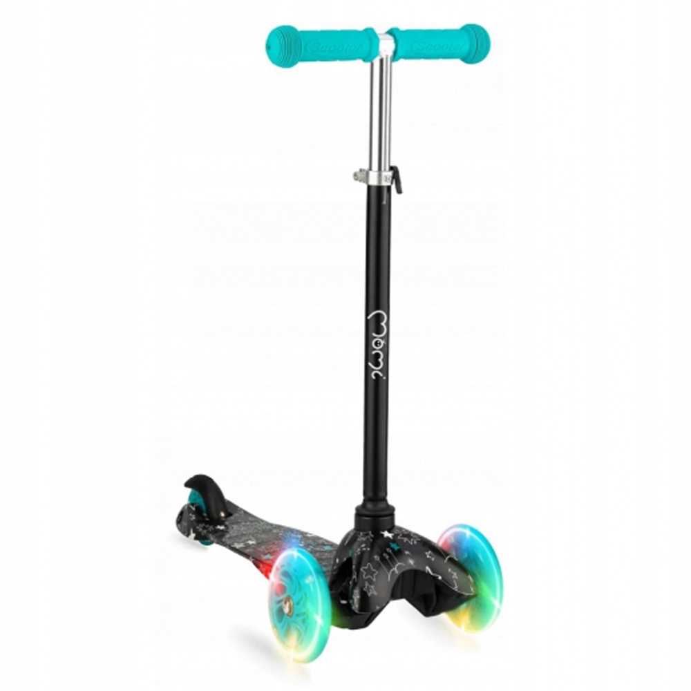 P586 Hulajnoga trójkołowa MoMi Weendy niebieska