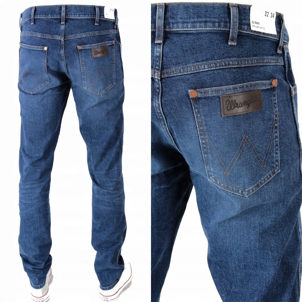 

Wrangler Slider Jeansy Tapered Reg. W30 L32