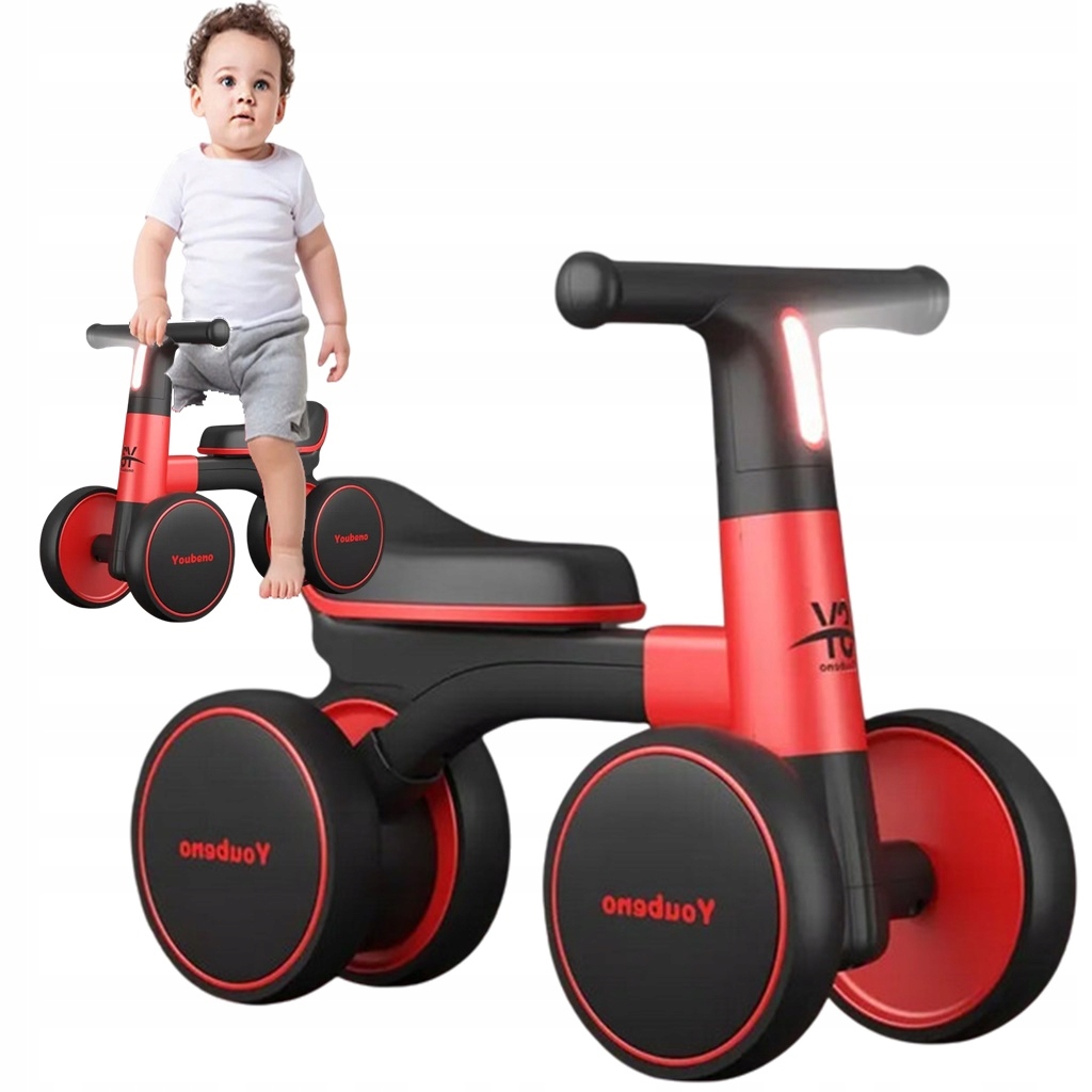 Rowerek biegowy Youbemo lekki jeździk chodzik rower