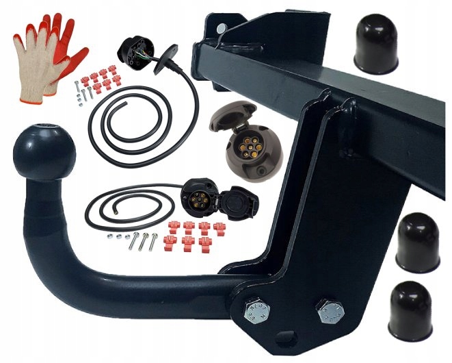 CHEVROLET TRAX 2013-2021+OPEL MOKKA+X J13 HAK HOLOWNICZY+WIĄZKA +OSŁONKI Wiązka w zestawie 7 PIN