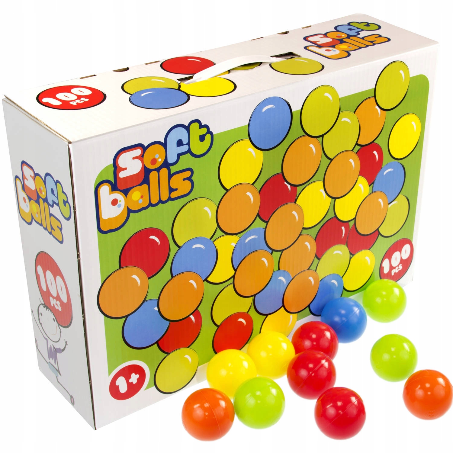 

Piłki Do Basenu Kojca 6cm Piłeczki 100szt Mochtoys